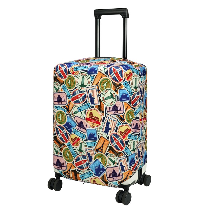 HYPER VENTURE Washable Luggage Cover - Fashion Suitcase Protector Fits