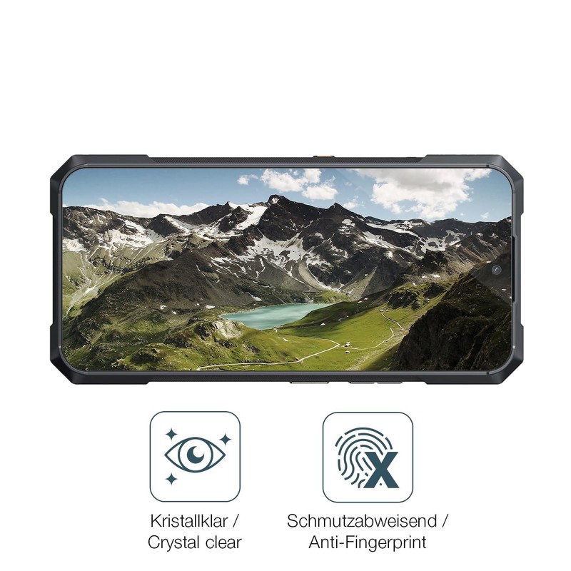 dipos I 4x Clear Screen Protectors for Cubot KingKong X