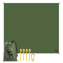 QUNATURE Picnic Blankets Portable Waterproof Lightweight Foldable Blanket for Outdoor Travel Camping Hiking Beach Blanket Sandproof