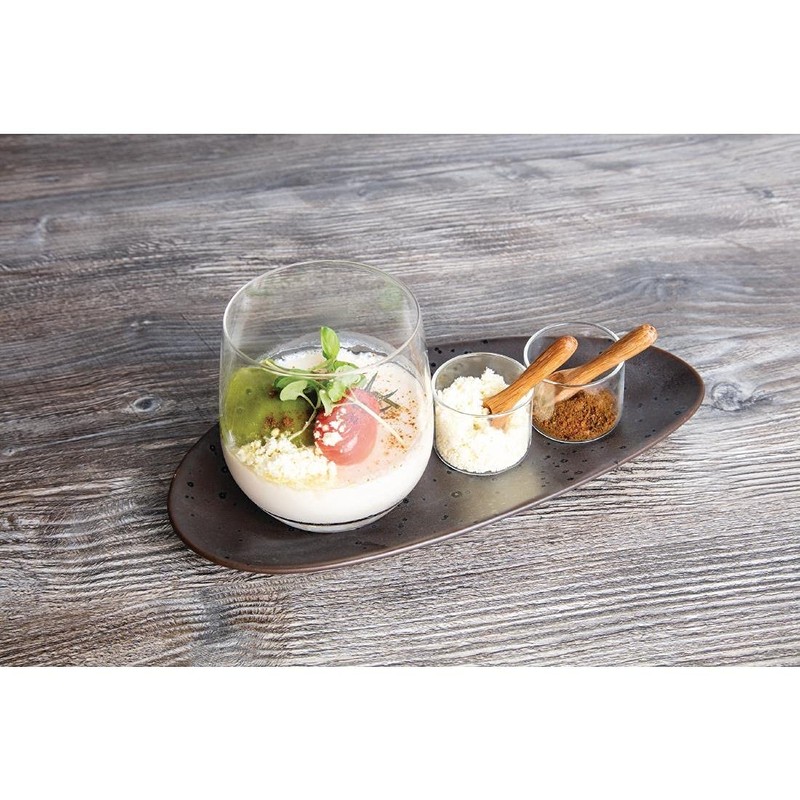 Olympia Rounded Modern Tumblers 315Ml 90X80mm Crystal Drinking Glasses 6pc