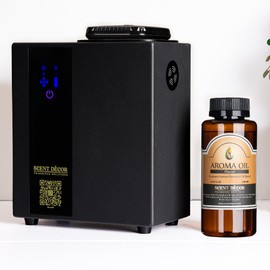 Scent Décor Aroma Diffuser Oil Refill, Premium Natural Essential Oil Blend for Aromatherapy Diffusers - Glacial Fragrance (200ml)