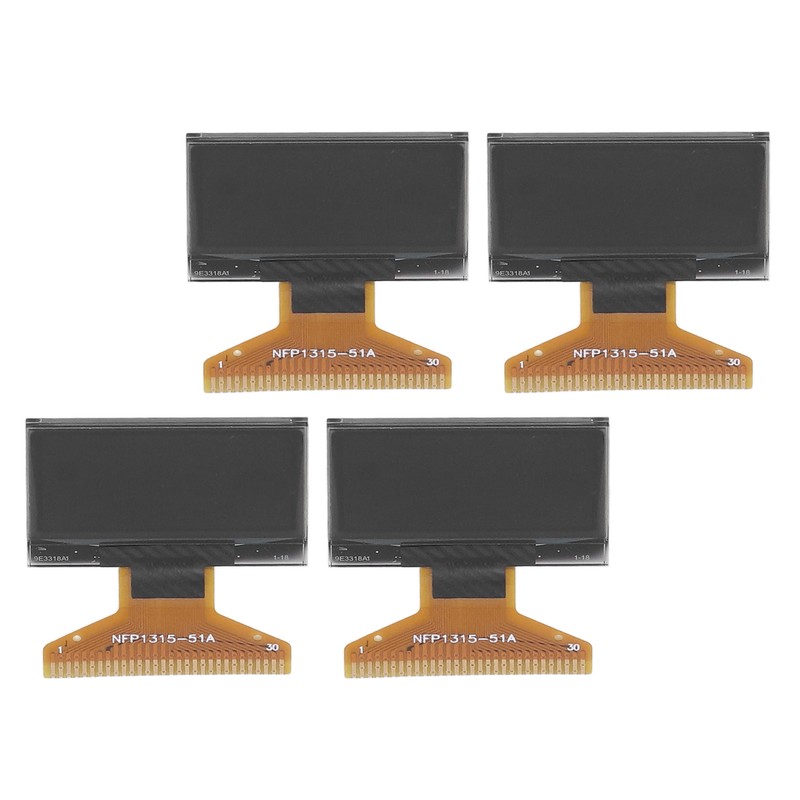4Pcs LCD Display Module Thin Plastic Layer 128 X 64