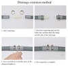 "N/A" RIVLOP Drain Hose Extension Kit with 1.5m Length Universal