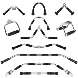 Meteor Tricep Rope - Tricep Pull Down Rope, Cable Pulley Attachment, Cable Machine Accessories, LAT Pull Down Accessory, Cable Row