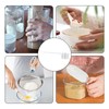 ExcellaElite Protein Scoop 12 PCS,Scoops for Powder Precise Measuring,Dishwasher Safe,Clear
