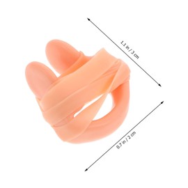 4pcs Nose Clips Swimming Nose Clip with String Swimming Accessories for Kids and Adults