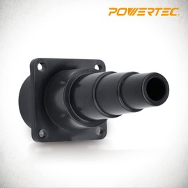 POWERTEC 70121 Tool Adapter for Shop Vac Wet/Dry Vacuums