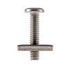 SBS - Stainless Steel Longboard Fin Screw & Plate -
