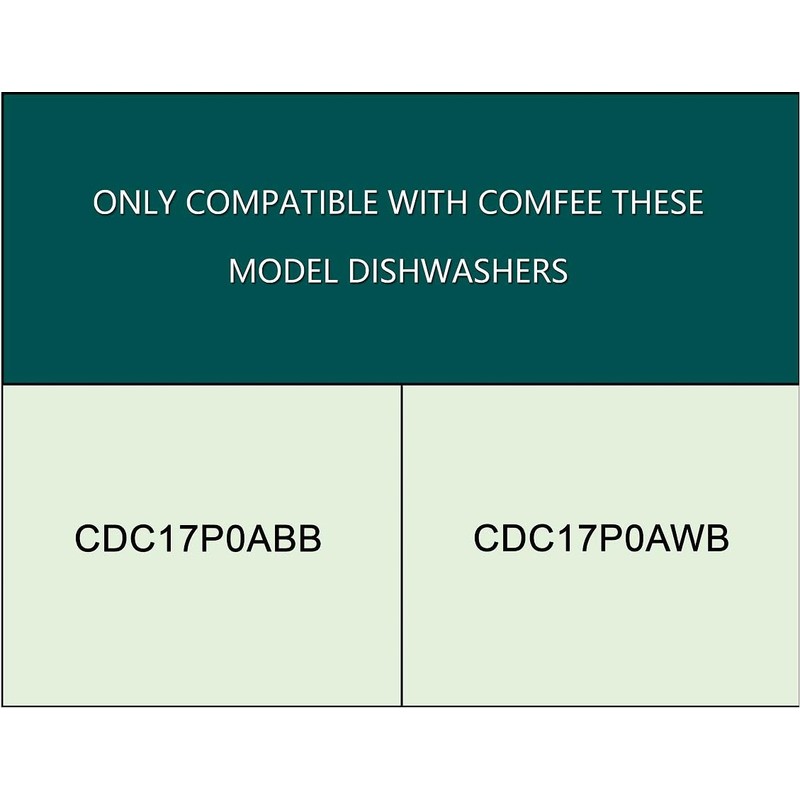 Filter Compatible with Comfee CDC17P0ABB,CDC17P0AWB Portable Dishwasher Countertop