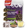 WOTIHA 60 Count Premium Milk Thistle Tea Bags - 100%