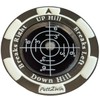 Putt2Win Premium Metal Pro Golf Green Slope Reader Ball Marker.
