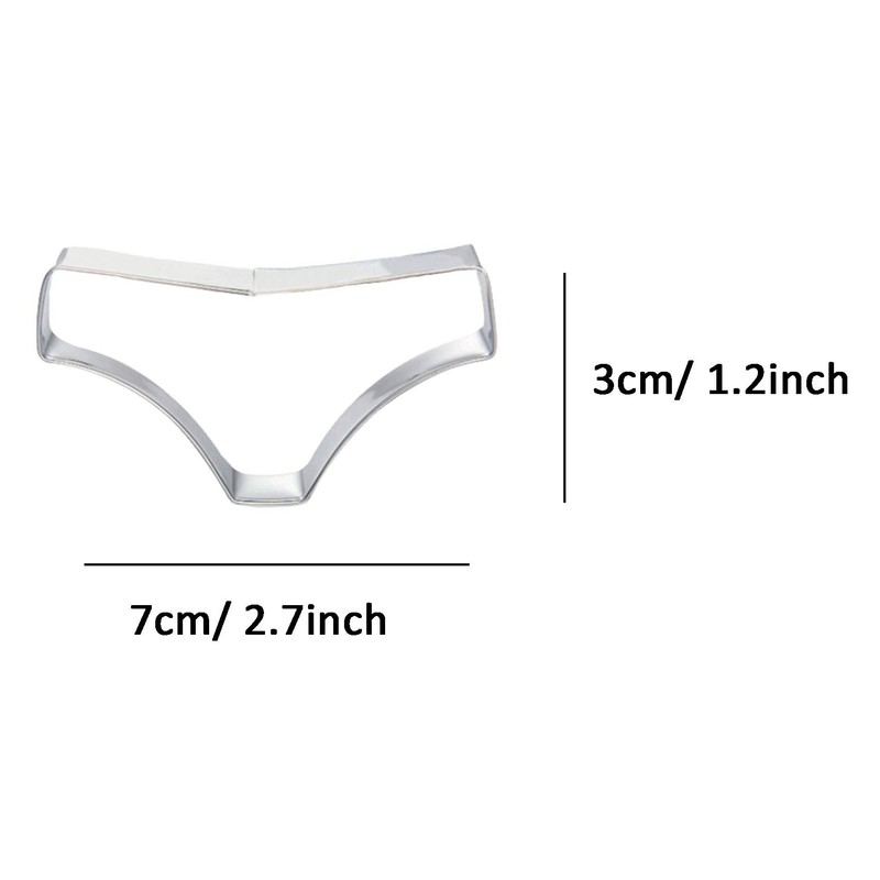 ZDYWY Underpants Briefs Knickers Shaped Cookie Cutter