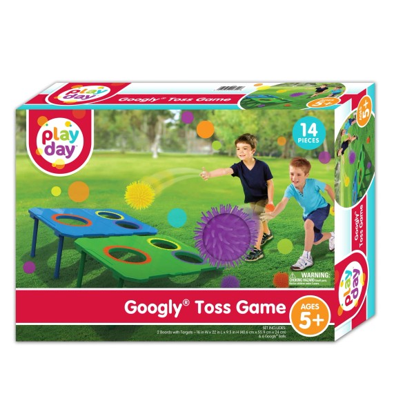 Play Day Googly Toss Game, 8 Pieces = 2 Target