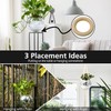 FGBNM 6" Disco Ball Planter, Disco Ball Plant Hanger with