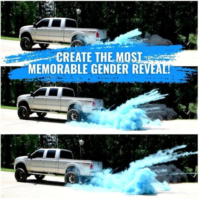 Color Blaze Baby Gender Reveal - 5lb Pink & 5lb