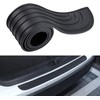 1Pc Anti Scratch Rubber Rear Bumper Guard,Anti-Scratch Rubber Car Rear