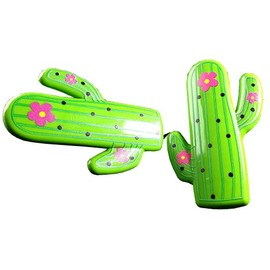Cactus Style Beach Towel Clips Jumbo Size for Beach Chair, Cruise Beach Patio, Pool Accessories for Chairs, Household Clip, Baby Stroller. by C&H Solutions