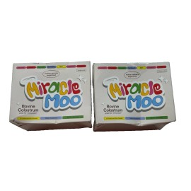 2x Miracle Moo Bovine Colostrum Dietary Supplement, 30 Unflavored Sticks 6/27