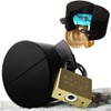 Outdoor Faucet Lock, Water Hose Bib Spigot Lock Black Cover