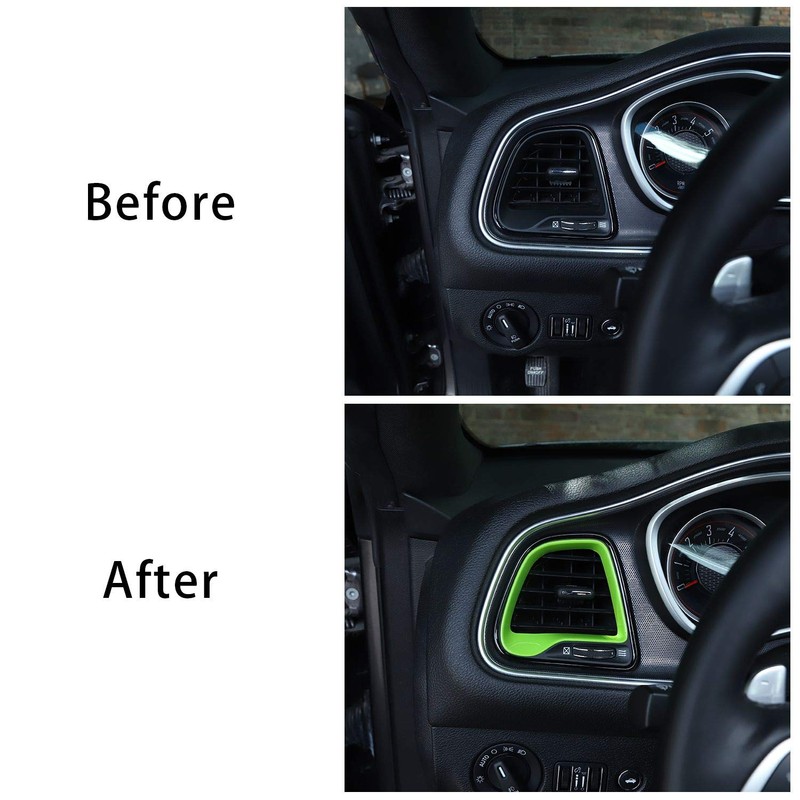 Voodonala for Challenger Center Consoles AC Outlet Vent Trim for