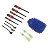11PCS Car Cleaning Detailing Brush Set Interior Exterior Plastic for