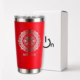 Termo México Mundial Vaso de Mundial 2026 World Cup México Tumbler Asilante Termos para Cafe personalizado con equipos de Fútbol, para Agua Caliente y