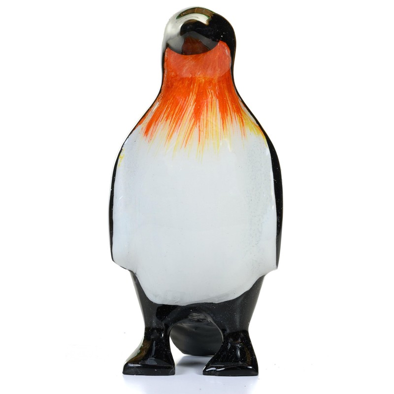Purity Style Penguin – Recycled Polished Aluminium Penguin Ornament -