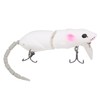 Artificial Simulation Mouse Shape Lure Bait Fishing Accessories with Treble