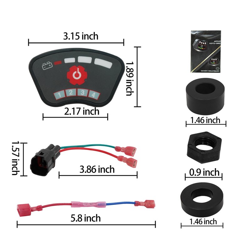Keyless Pin Pad Golf Cart Ignition Switch Club Car Precedent