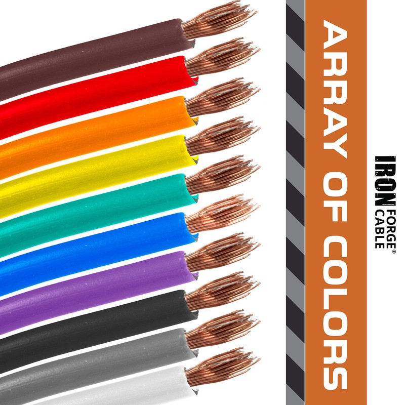 16 Gauge Primary Automotive Wire - 4 Roll Assortment Pack
