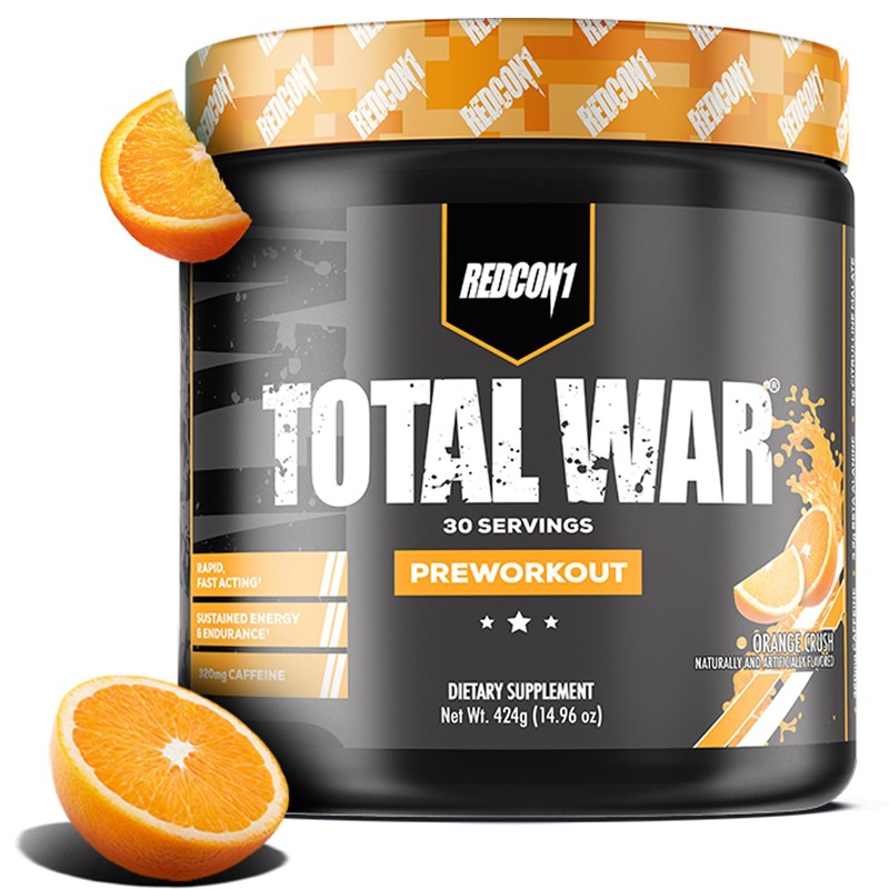 Redcon1 Total War Preworkout: Contiene 320 Mg de Cafe?na de