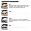 SINGARO Car Rear View Mirror Stickers Decor Car Body Sticker