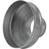 8" to 4" Inch Galvanized Steel Round Duct Reducer -