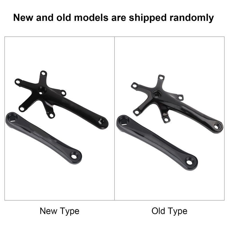 1Pair 170MM Mountain Road Bike Alloy Single Crankset Repair Parts