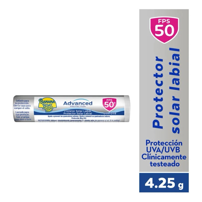 Banana Boat Advanced Protection Labial 50+ Fps 4.25g