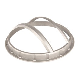 Rugged Ridge 11230.14 Elite Pivotal Headlight Euro Guard Kit, Raw; 07-18 Jeep Wrangler JK