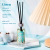 Reed Diffuser Set of 3 Pack, Linen Vanilla Citrus Scented
