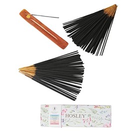 Hosley 480-Pack Assorted Incense Sticks, 12 Scents Incl. Nag Champa, Lavender, Dragon’s Blood, Grab Bag, Ideal for Meditation, Aromatherapy, Home, Gifts