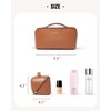 EACHY Travel Makeup Bag,Large Capacity Cosmetic Bags for Women,Waterproof Portable