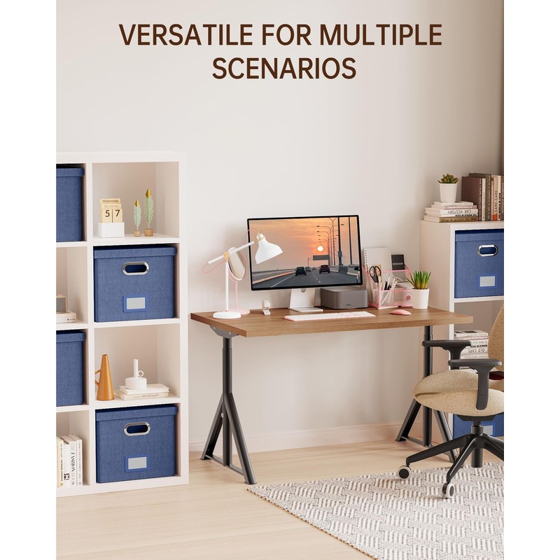 Oterri File Organizer with Lid, File Box, File Cabinet for