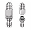 1/4" Pressure Washer Sewer Jet Nozzle for Drain Cleaning –