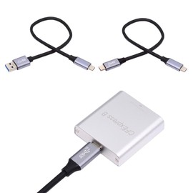 NFHK USB3.1 Type-C USB3.0 Type-A to CF Express Extension Card Reader CFE Type-B Support R5 Z6 Z7 CFB Memory Card
