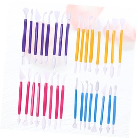 Operitacx 4 Gravurfräser Engraving Tool Keramikwerkzeug Formwerkzeug Rollstift für Ton durchscheinender Werkzeuge zum Schnitzen von Keramik Werkzeug zum Beschneiden von Töpferwaren Blue