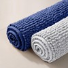flintronic Non-Slip Bath Mat, 40 x 60 cm Chenille Bath