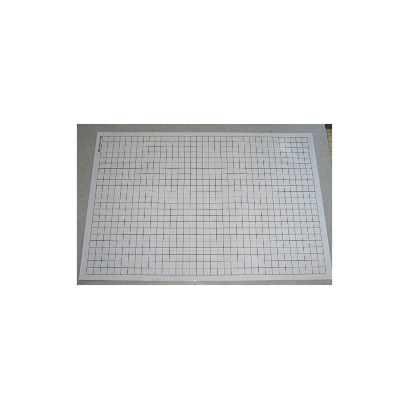 Double-Sided Game Mat with Markers (Square, Hex, 24" x 36")