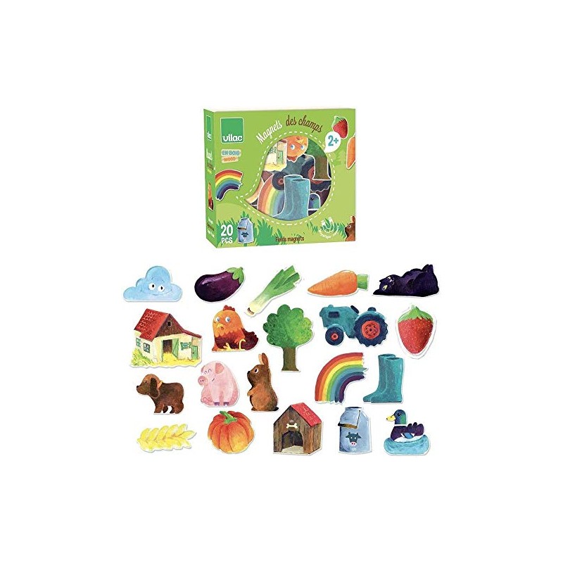 Vilac 8039, 8039 Field Magnets from 2 Years