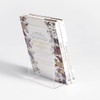 FSSTUD 2 Pieces Clear Acrylic Bookends Desk Bookshelf Ends Non-Slip