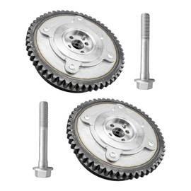 12643698 Intake & Exhaust Camshaft Adjuster Sprocket Gear Fit for Buick Encore Chevy Cruze Malibu Spark Trax L4 1.4L 2016-2022, Variable Valve Timing (VVT) Sprocket Gear Replace 916638