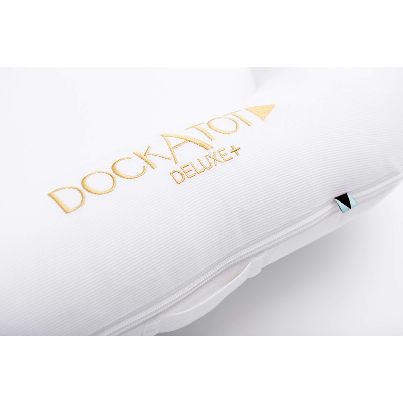 DOCK A TOT Deluxe+ Cover - Pristine White