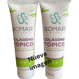Crema Colágeno Tópico 50gr Somar Rolf con Elastina